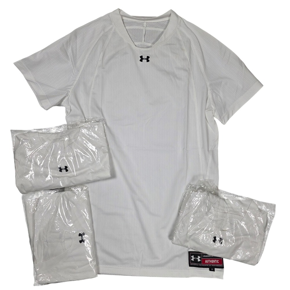 Under Armour Authentic Performance Jersey 4 pack Womens L Training Athliesure